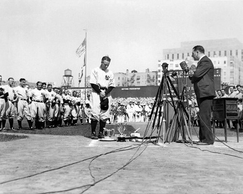 1939 lou gehrig glossy 8x10 - 1939,