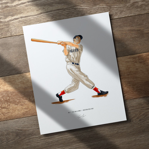 Ted williams boston red - ted,